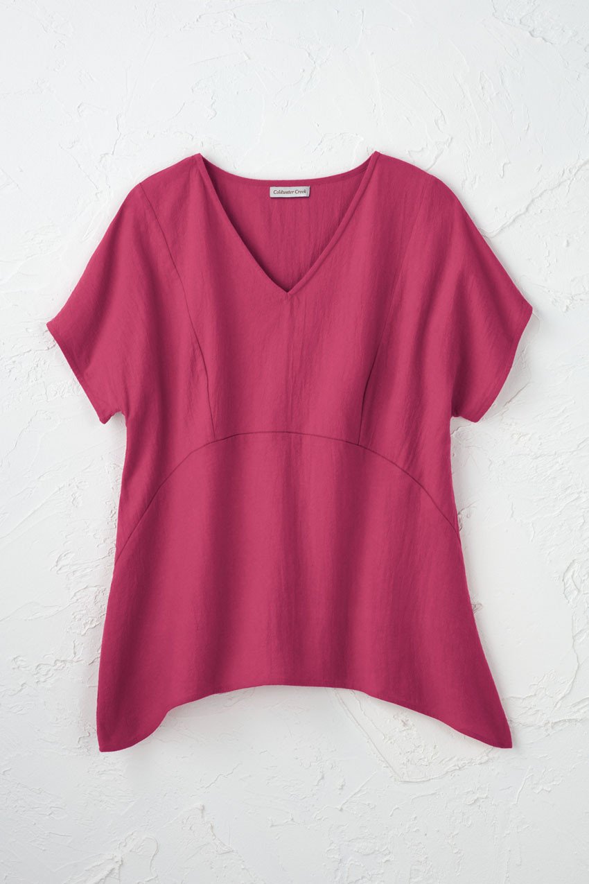 Summer Light Seamed Top