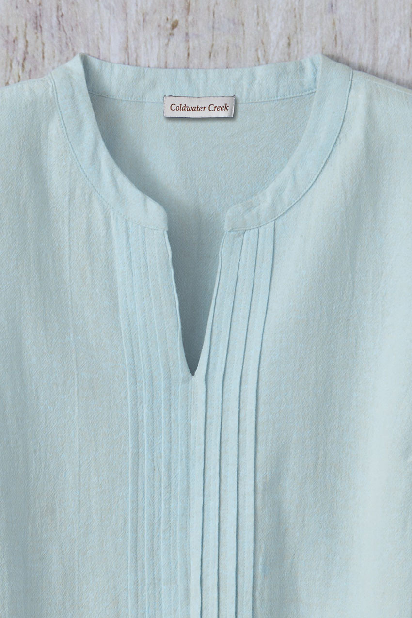 Summer Light Pintuck Top - Coldwater Creek