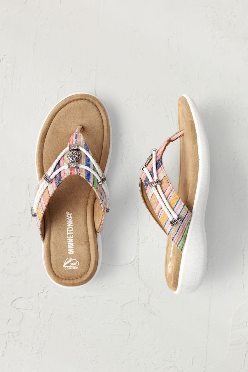 Silverthorne Sandals by Minnetonka®