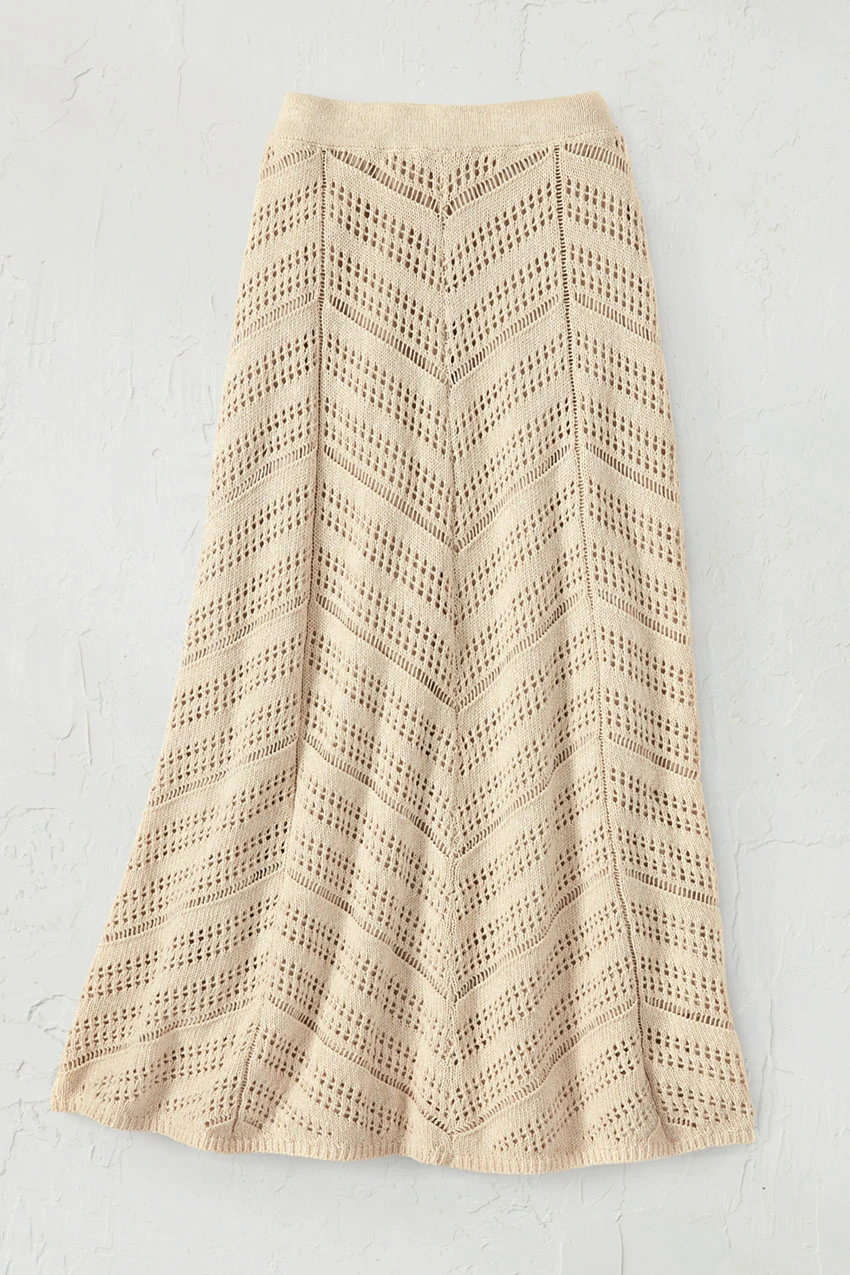 Chevron Crochet Skirt