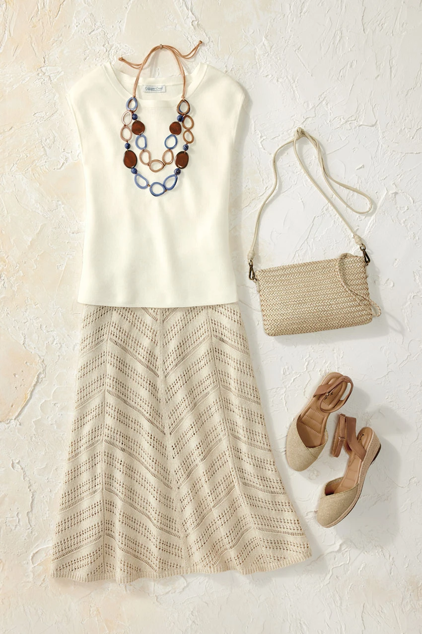 Chevron Crochet Skirt