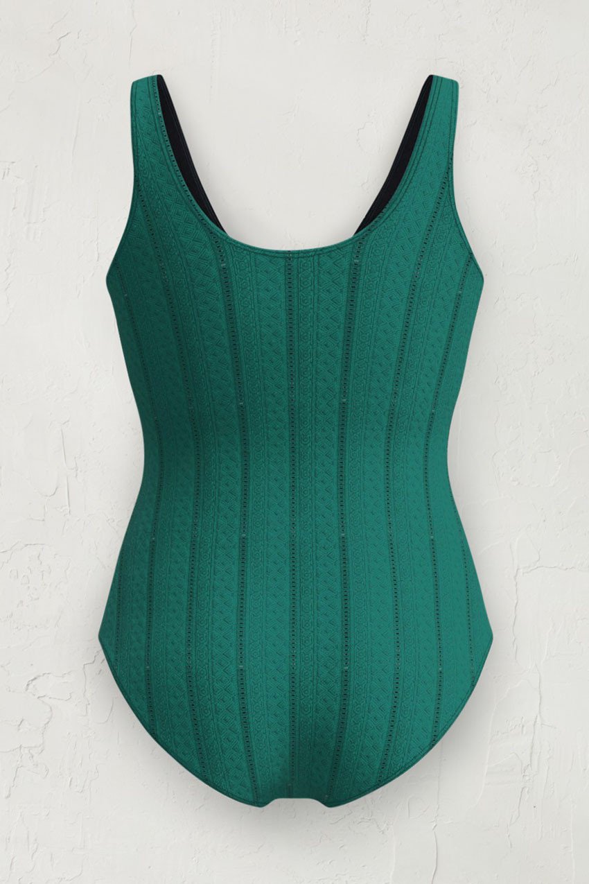 Textured ShapeMe™ Crossover Bathing Suit