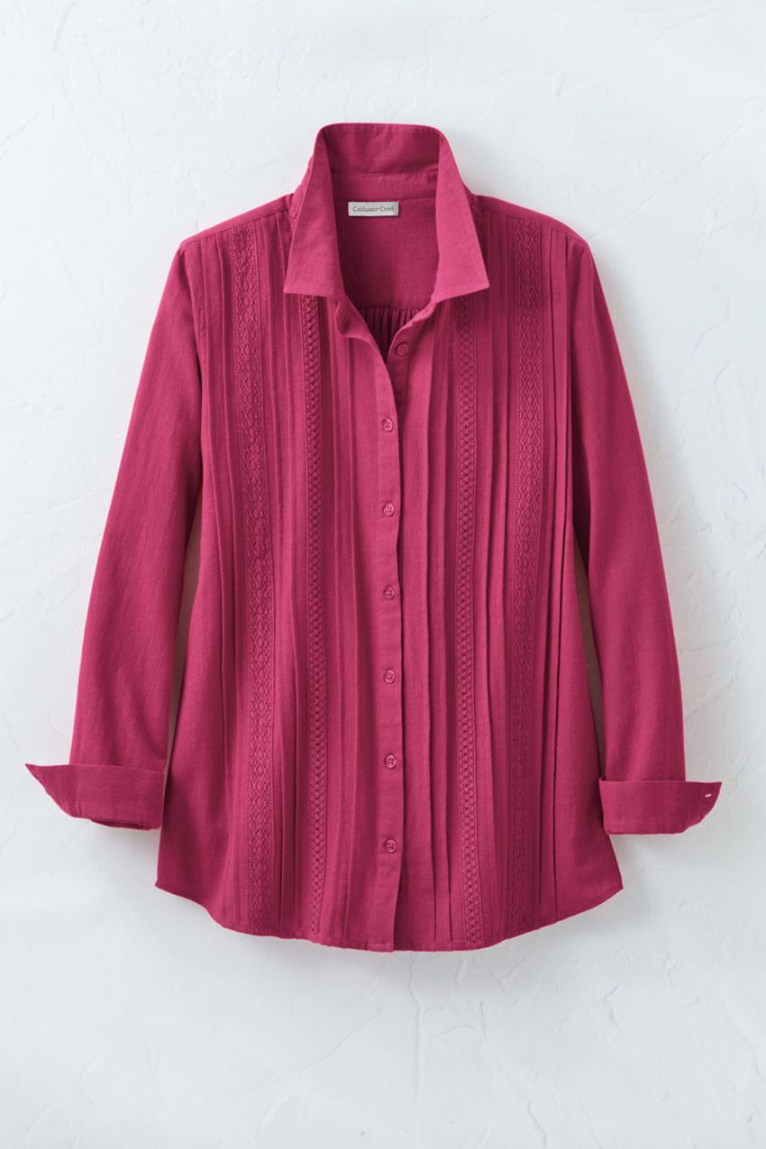 Summer Light Button-Front Tunic