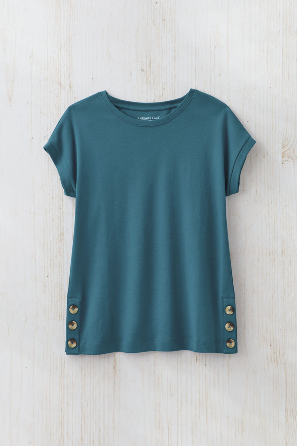 #BestCotton™ Side-Button Tunic