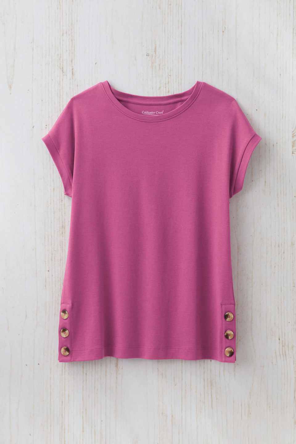 #BestCotton™ Side-Button Tunic
