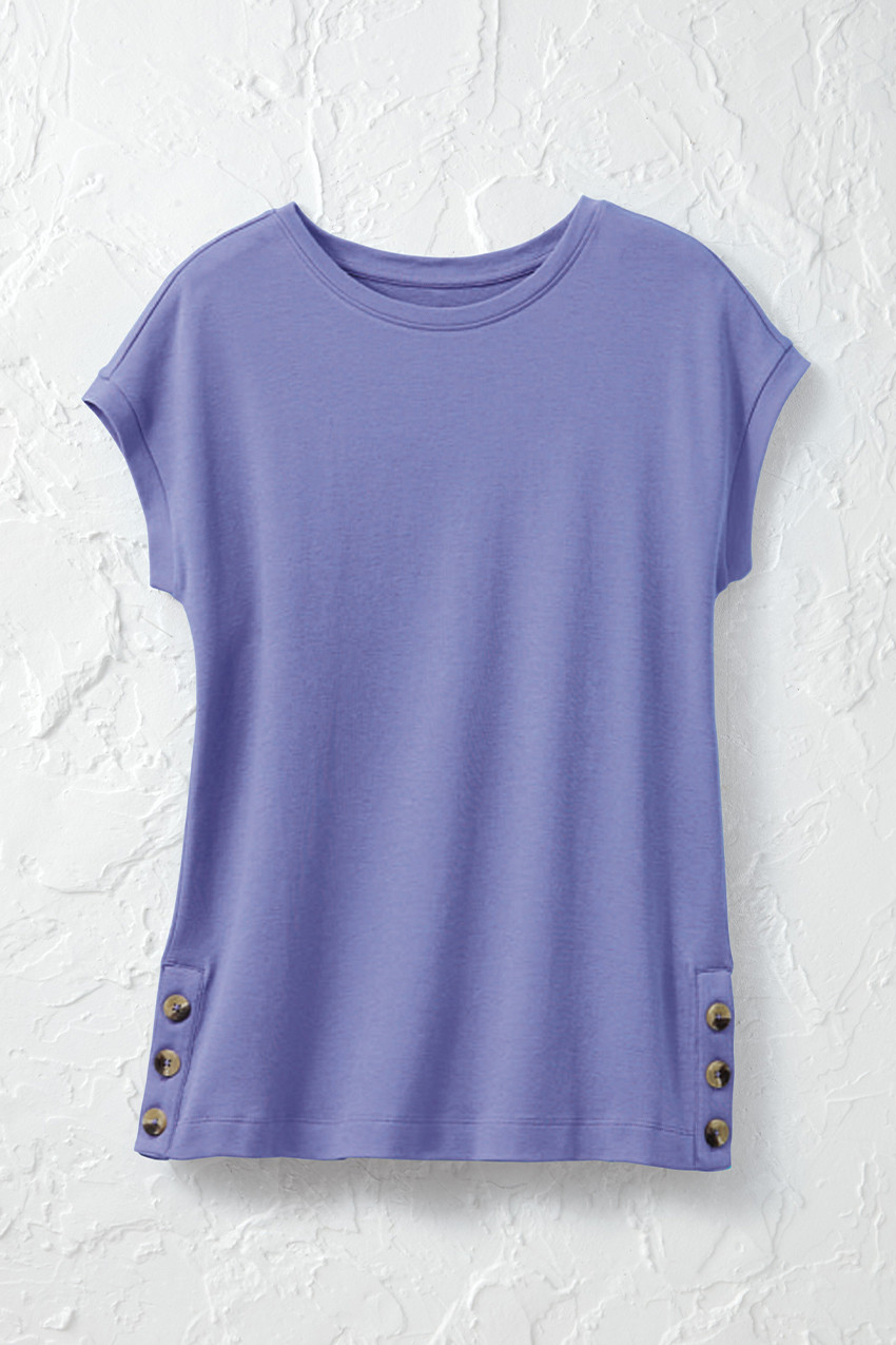 #BestCotton™ Side-Button Tunic