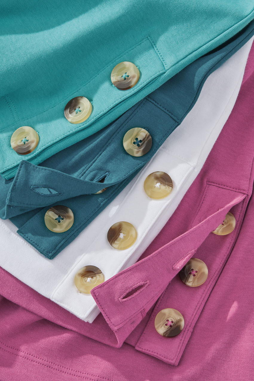 #BestCotton™ Side-Button Tunic