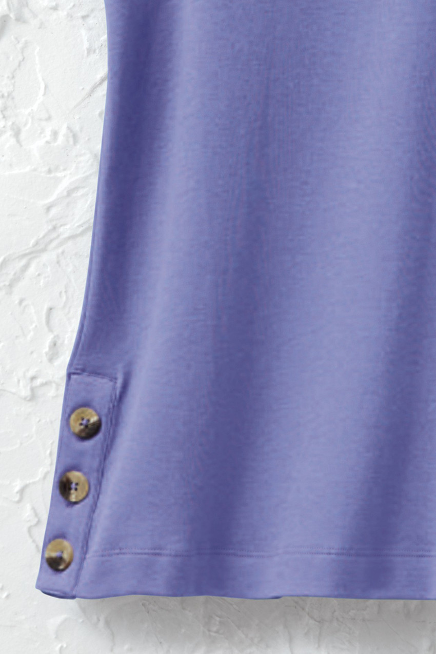 #BestCotton™ Side-Button Tunic