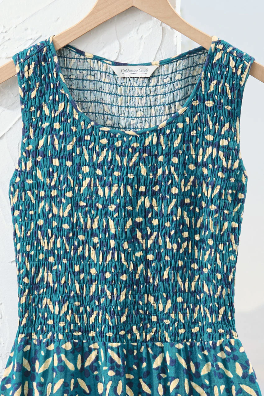 Batik Dreams Smocked Gauze Dress
