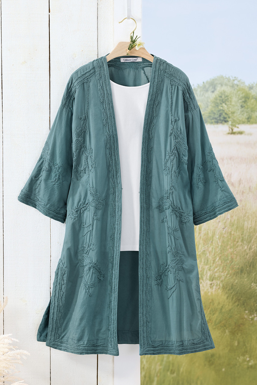 Aria Embroidered Topper