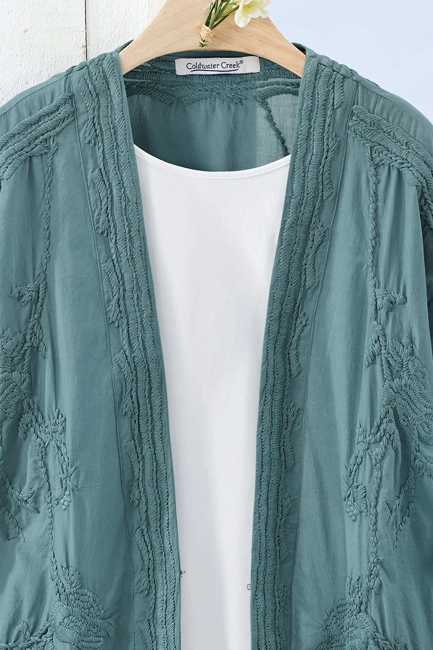 Aria Embroidered Topper