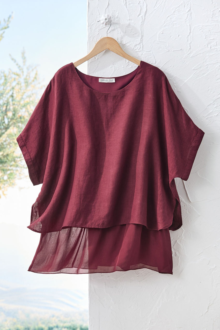 Linen Cascadia Tunic