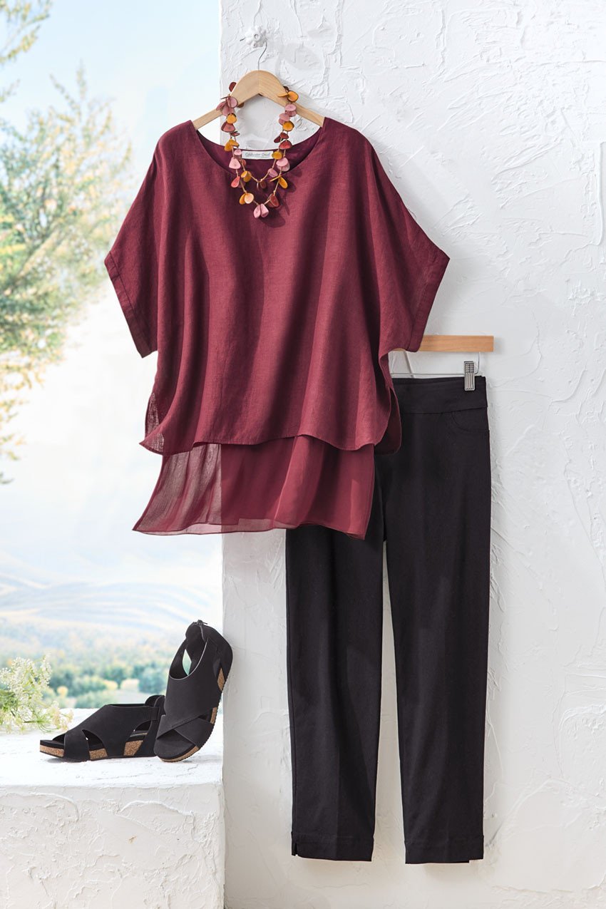 Linen Cascadia Tunic