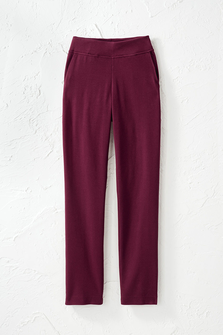 Endless Comfort Slim Leg Pants with Pockets