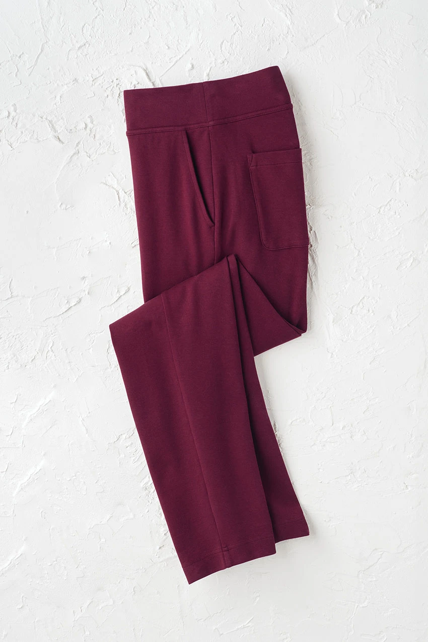 Endless Comfort Slim Leg Pants with Pockets