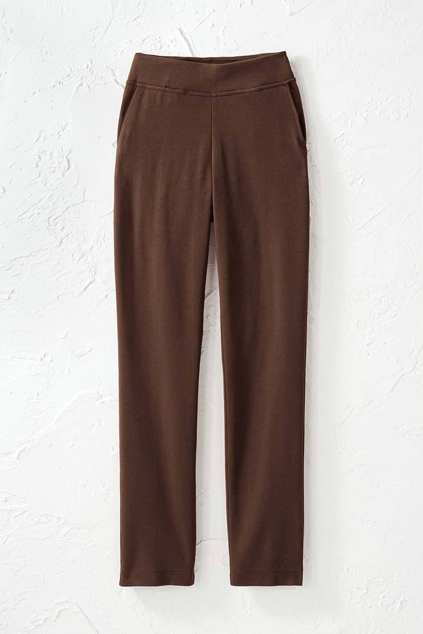 Endless Comfort Slim Leg Pants with Pockets