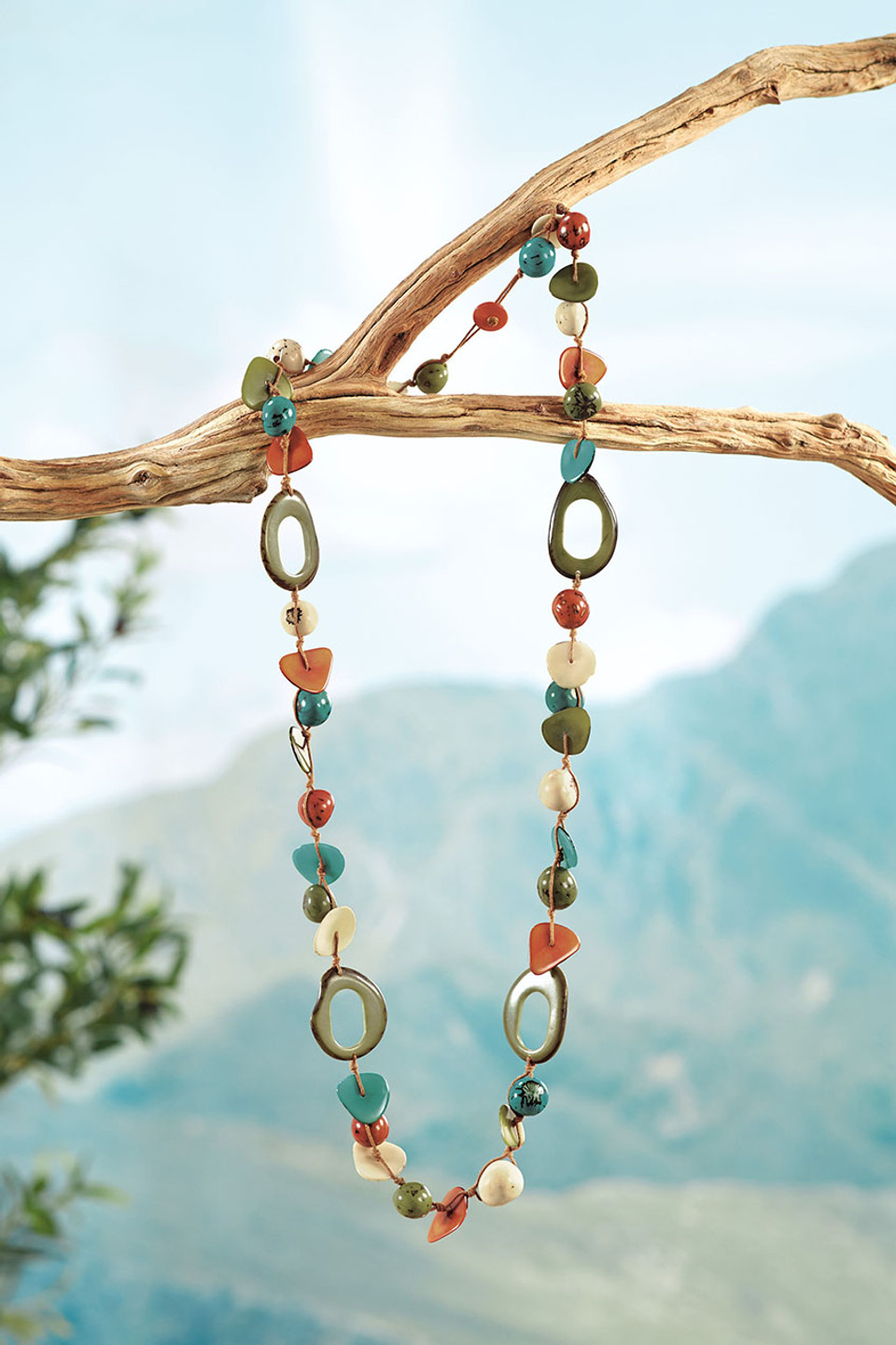 Artist's Palette Tagua Necklace