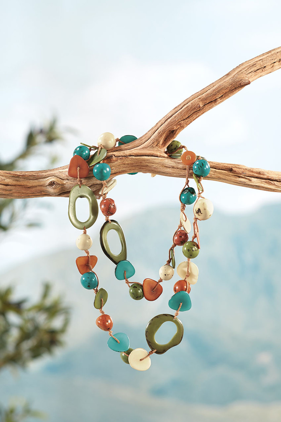 Artist's Palette Tagua Necklace