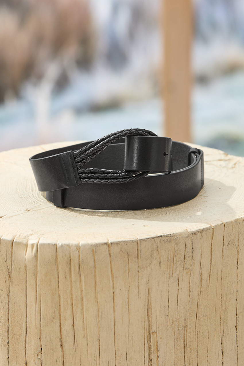 Braided Loop Adjustable Belt