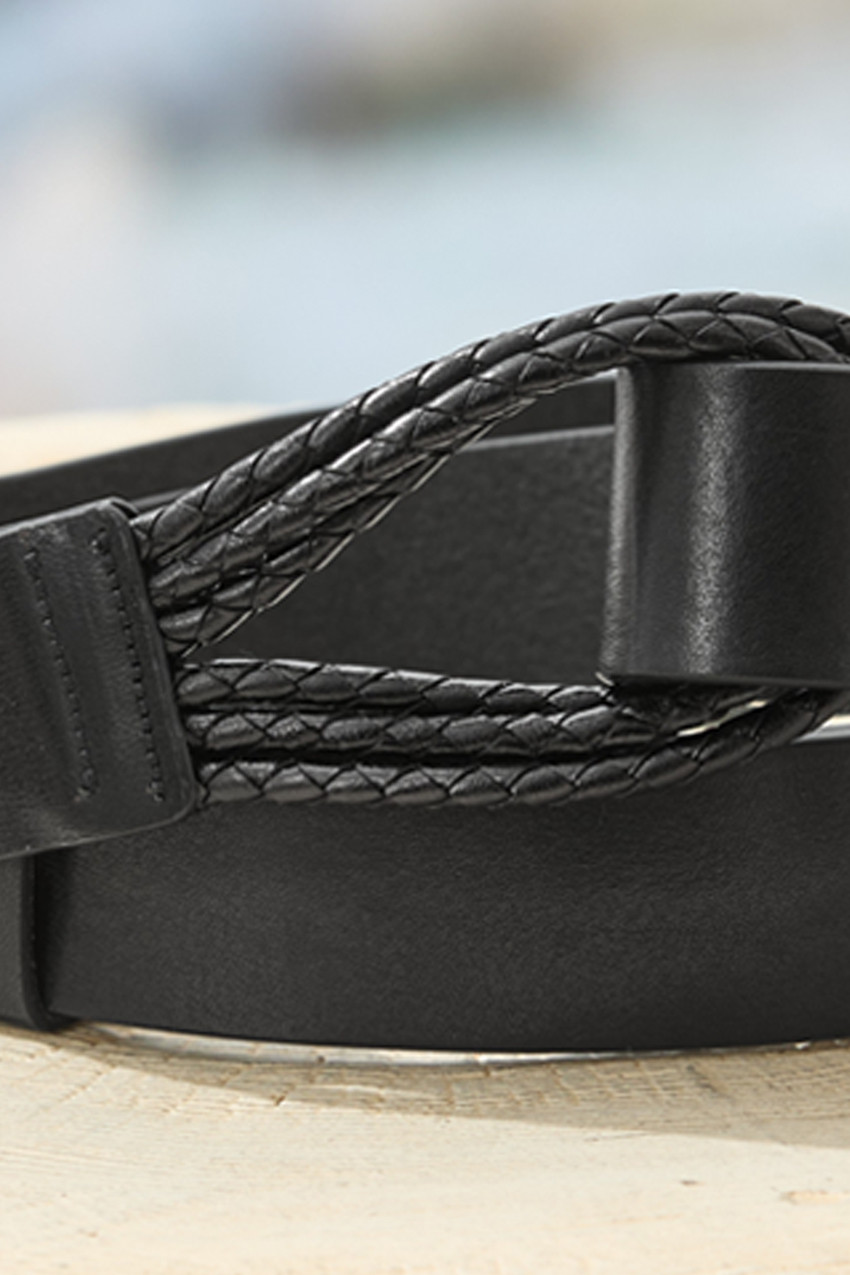 Braided Loop Adjustable Belt