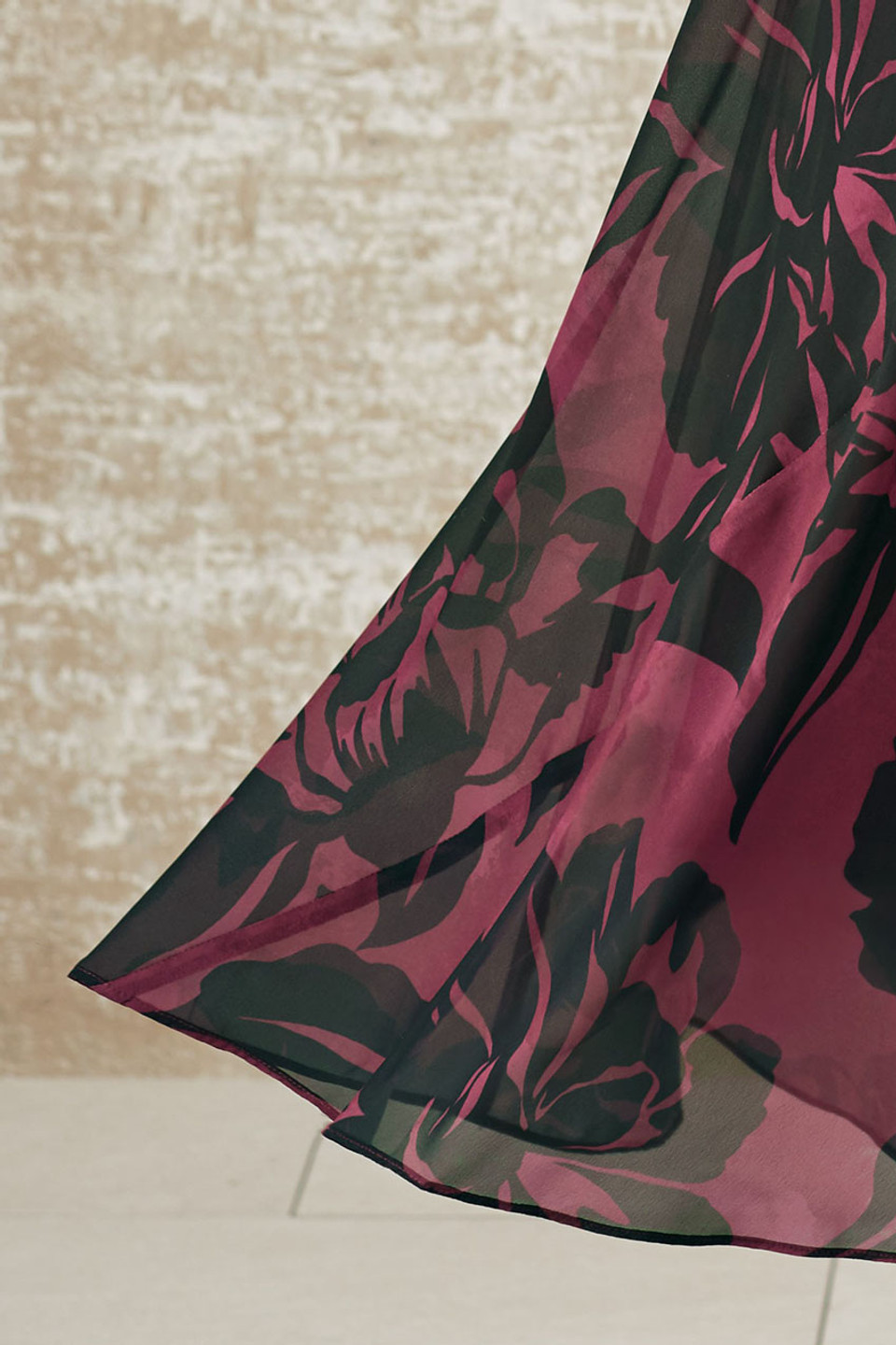 Floral Noir Dress