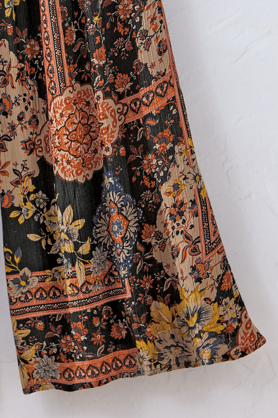 Touch of Tapestry Palazzo Pants