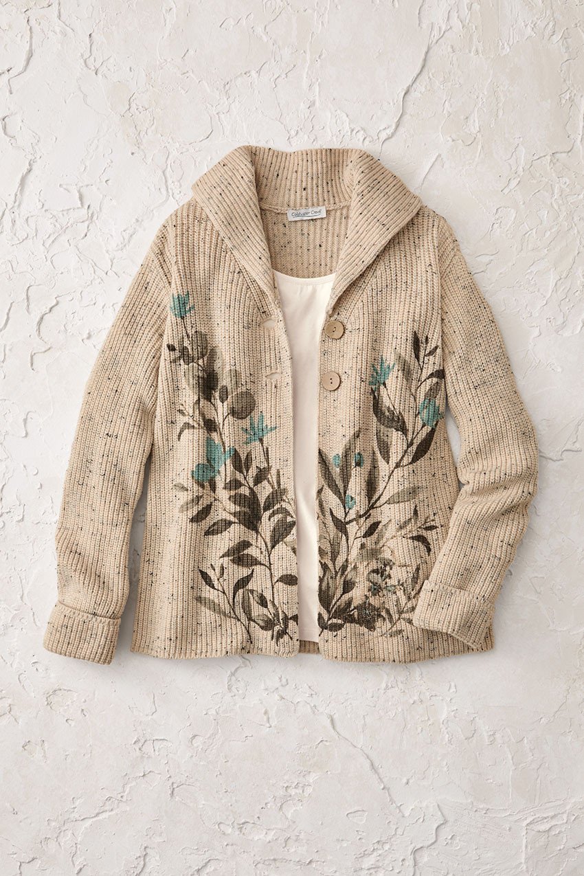 Lingering Leaves Cardigan