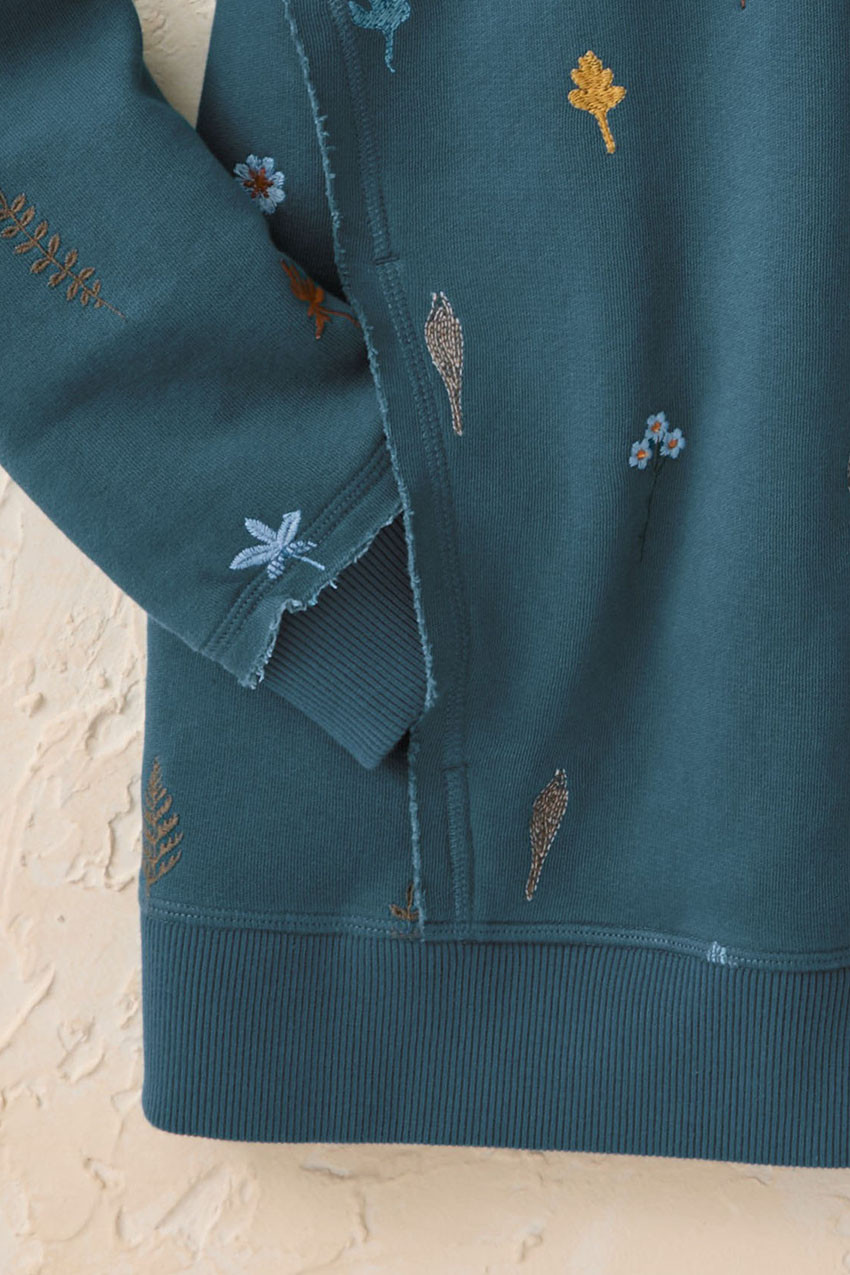 Touch of Autumn Quarter Zip Sweatshirt