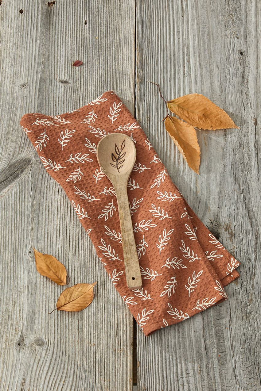Autumn Towel and Spoon Set