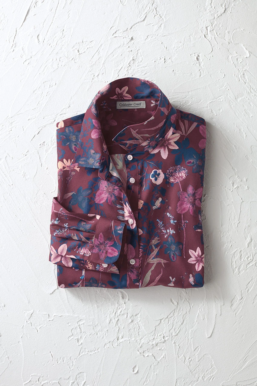 Night Garden No Iron Shirt