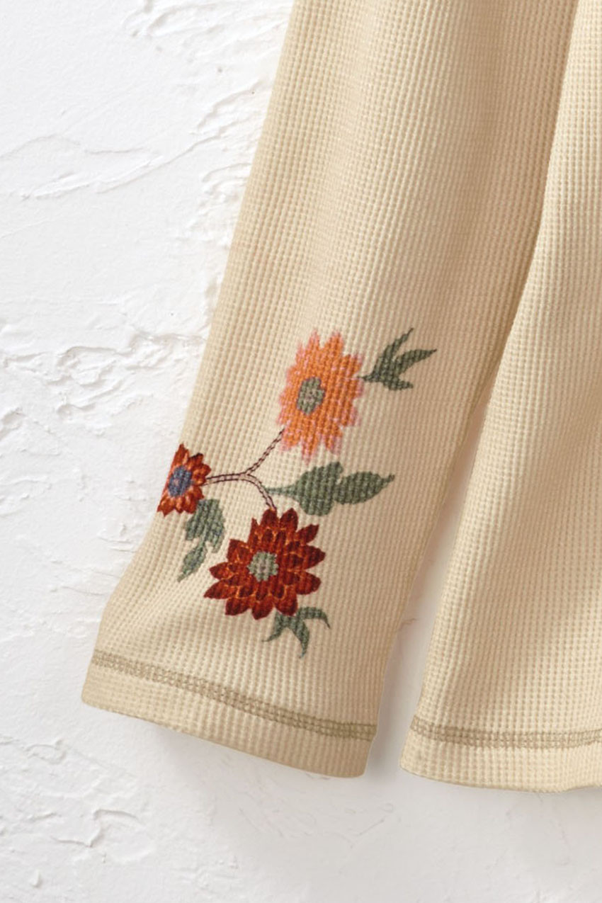 Casa Rosa Waffle Henley