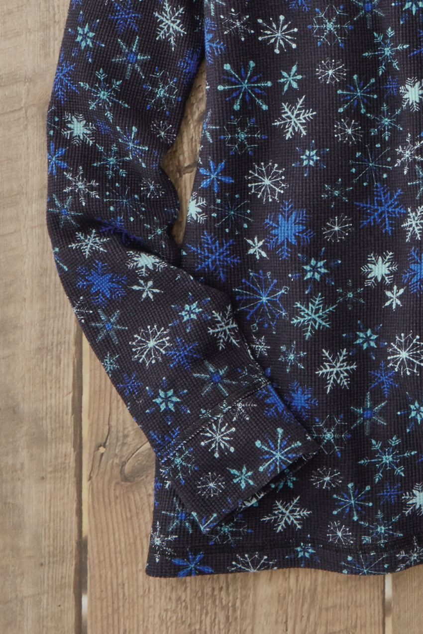 Winter Skies Waffle Tee