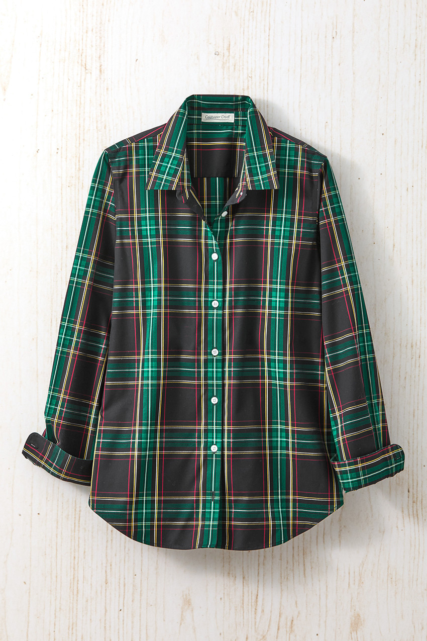 Plaid Makes Perfect No Iron Shirt