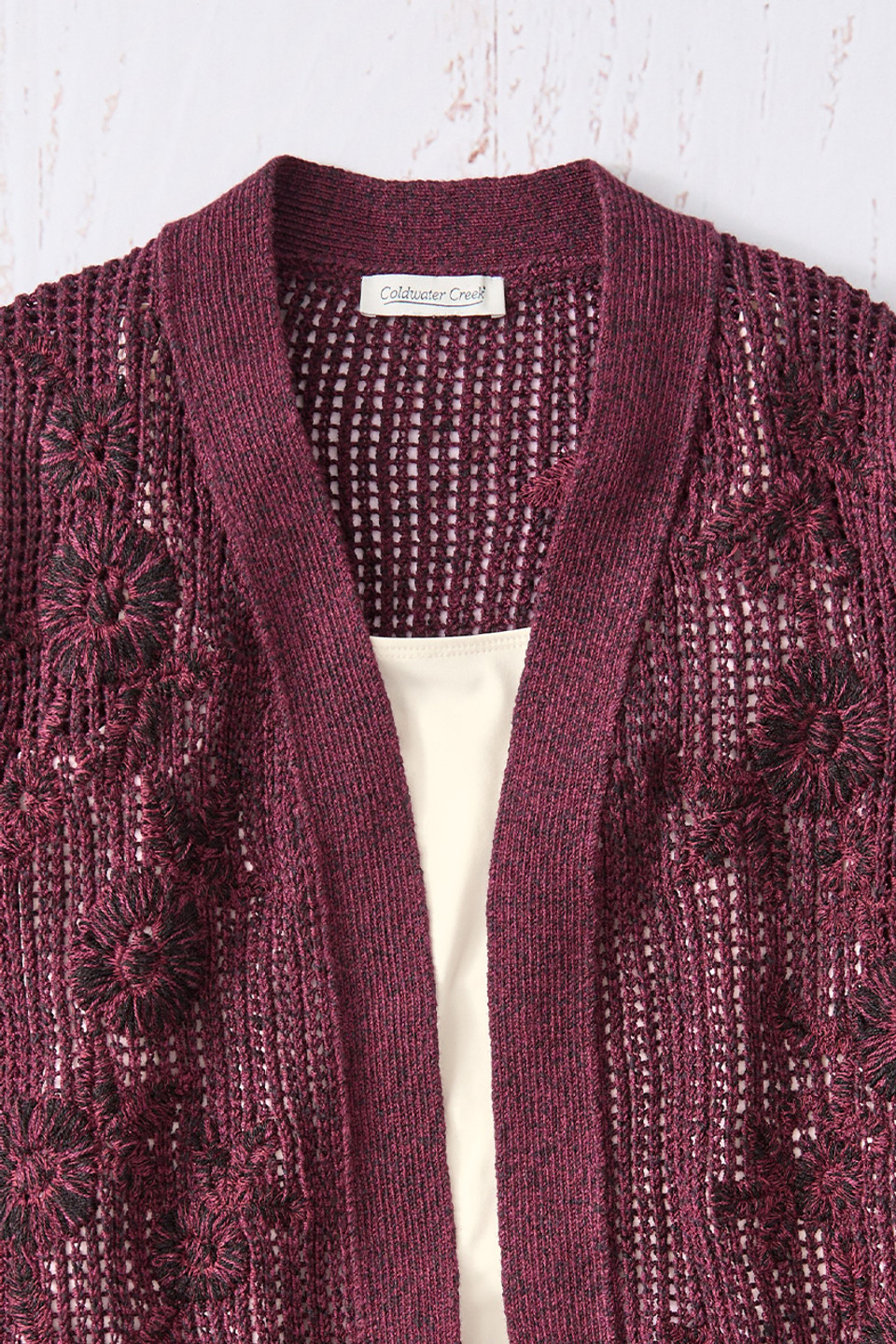 Trellis Touch Cardigan