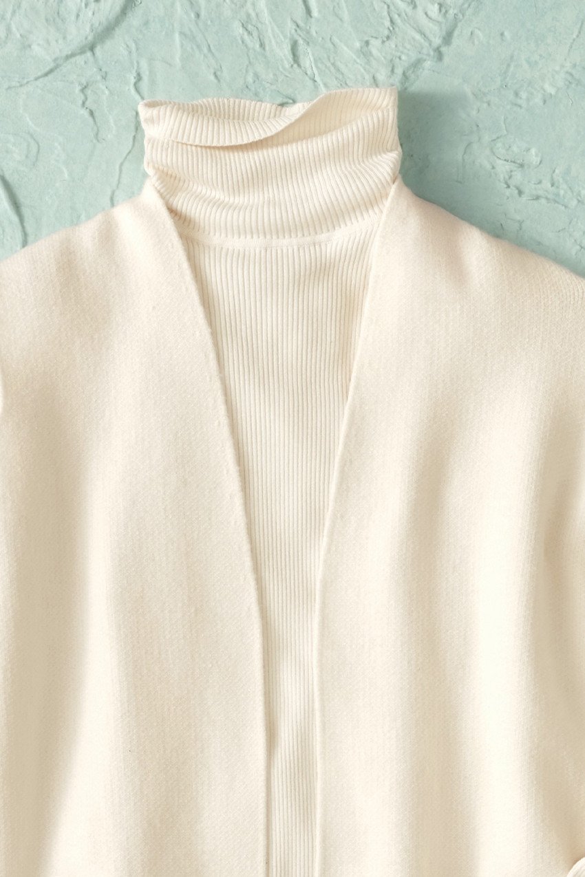 Everywhere Long Knit Vest