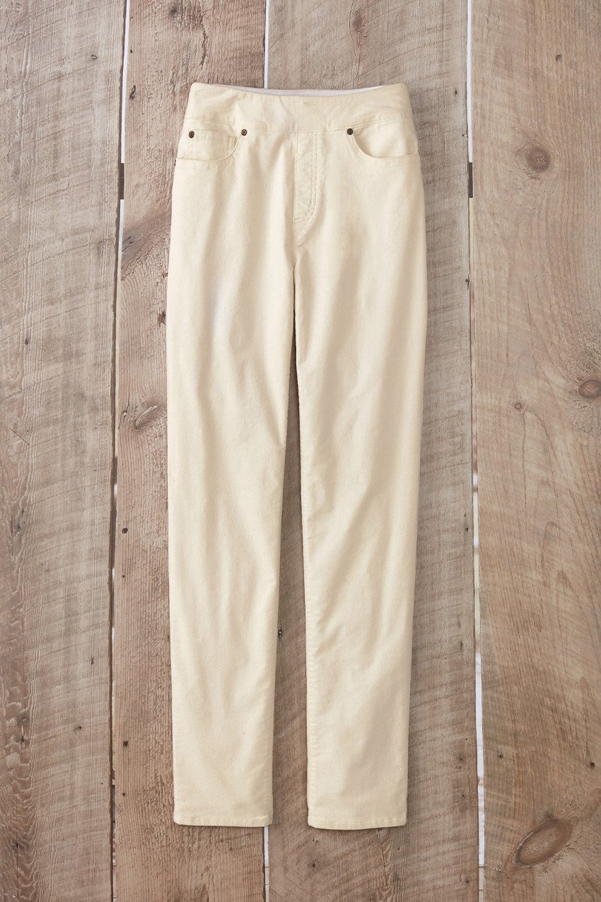 SoftStretch Slim-Leg Corduroys