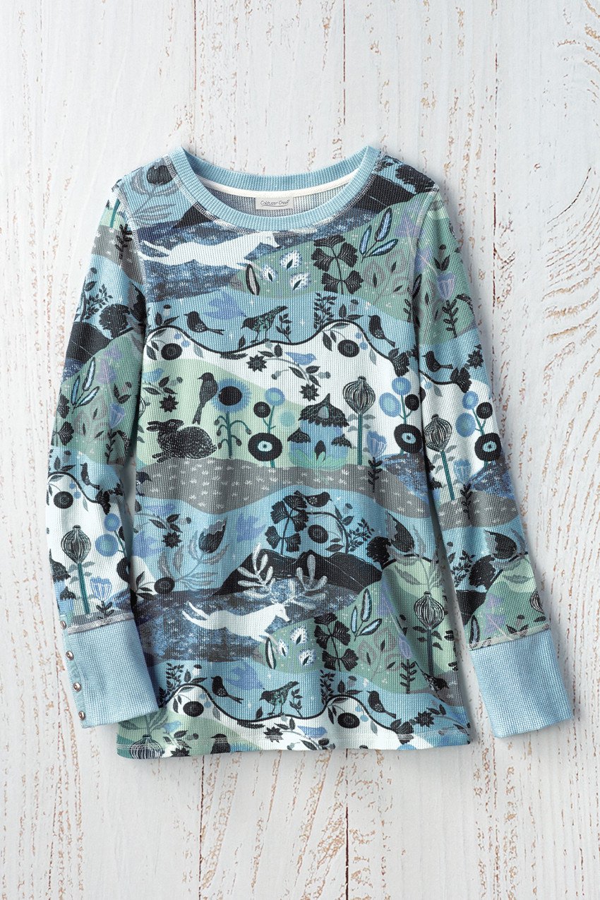 Wonderland Waffle Tee