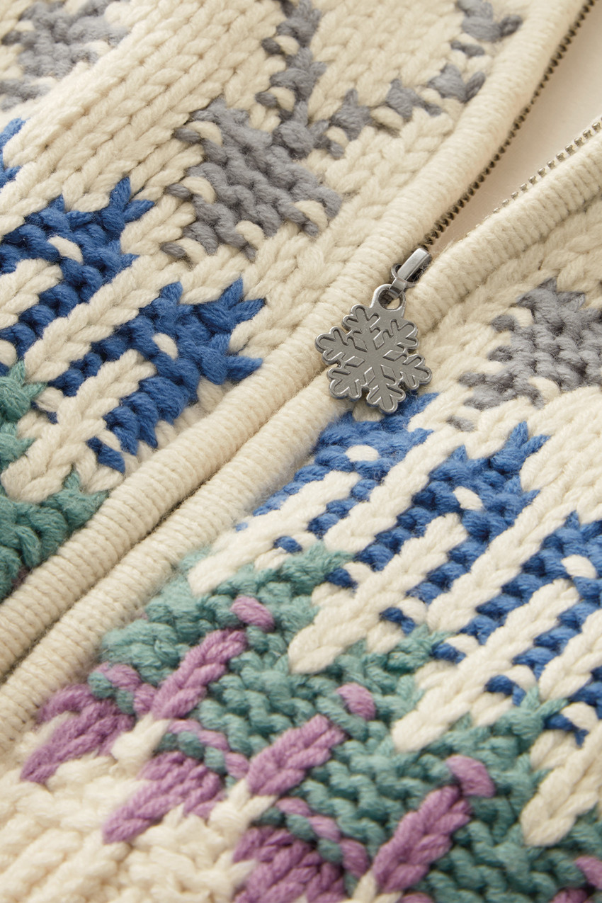 Nordic Mist Sweater Jacket