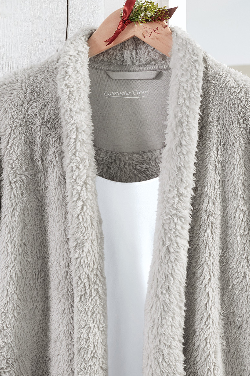 Perfectly Plush Cardigan - Coldwater Creek