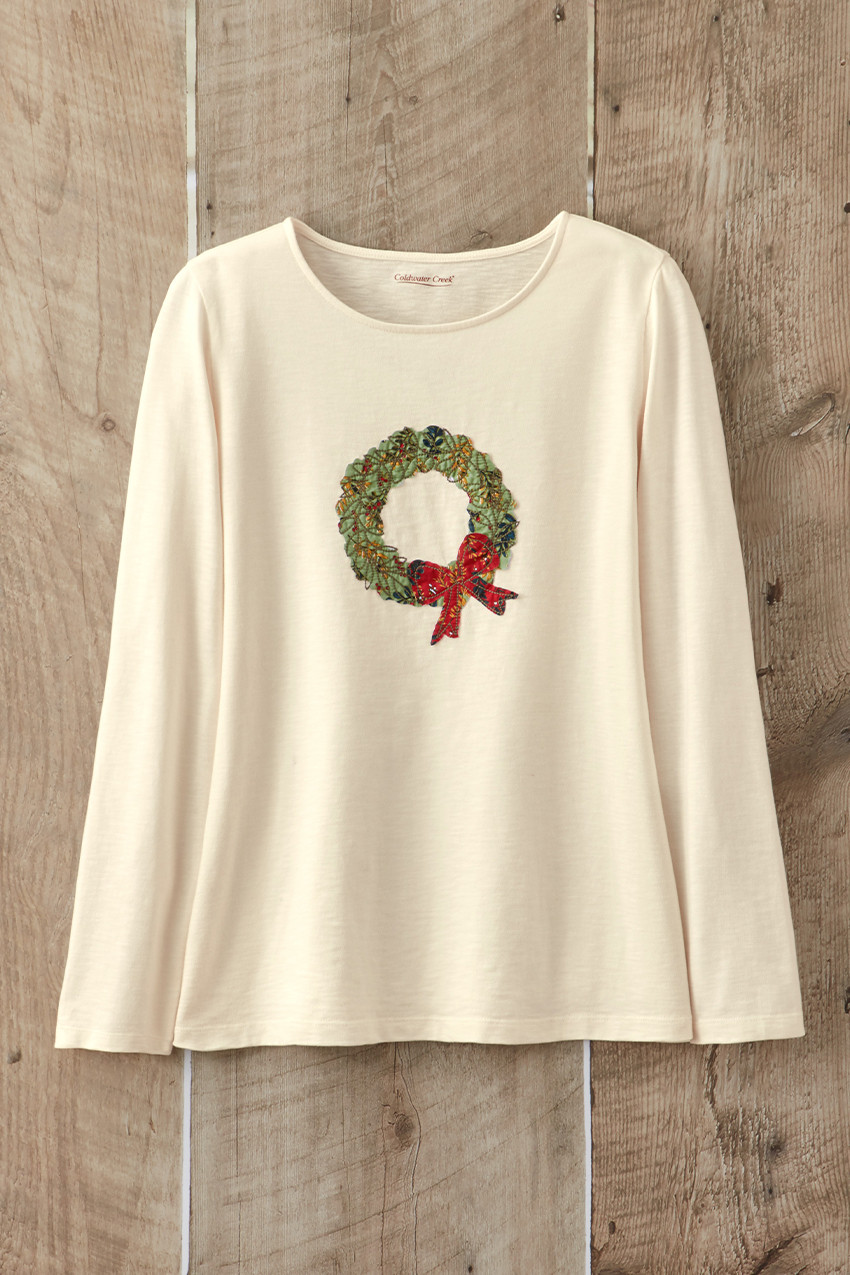 Festive Wreath Tee