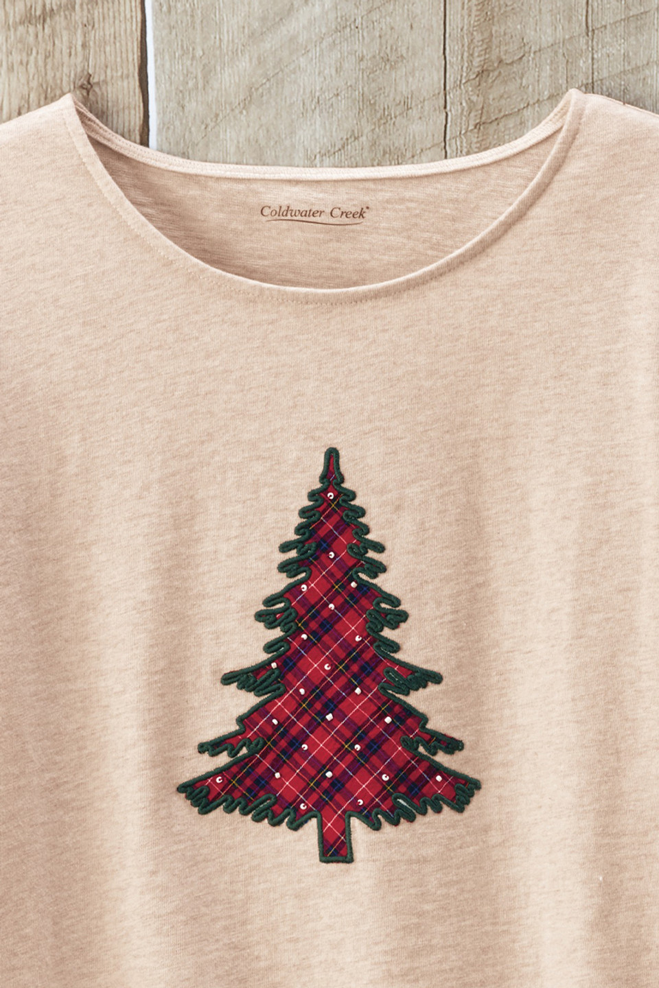 Pine and Plaid Tee