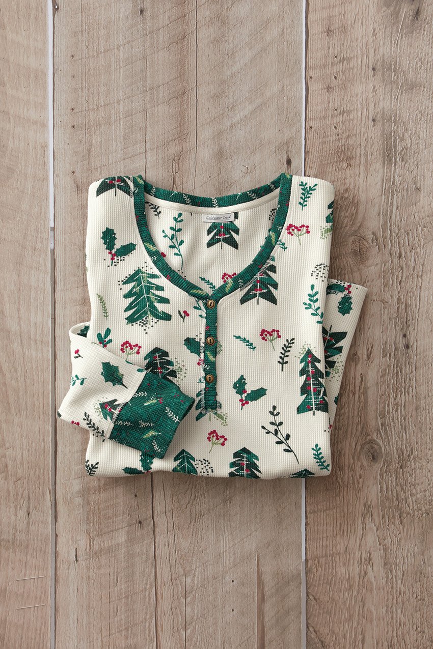 Holly Grove Waffle Tee