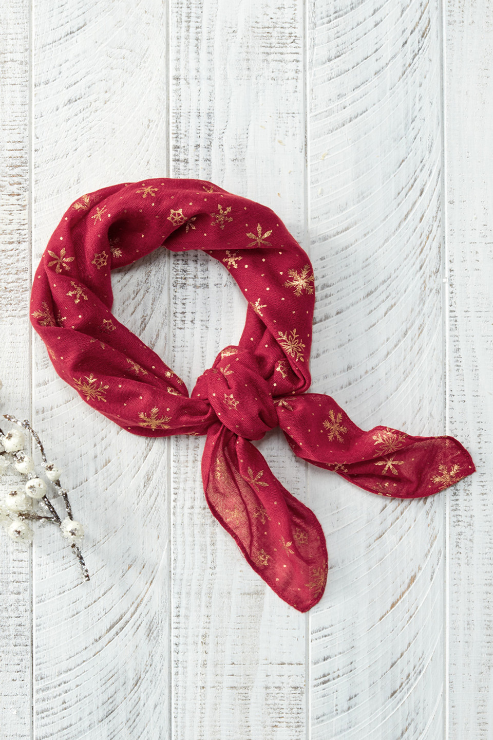 Snow Is Glistening Neckerchief