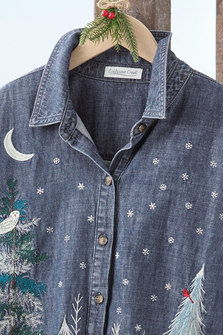 Moonlight Magic Denim Shirt
