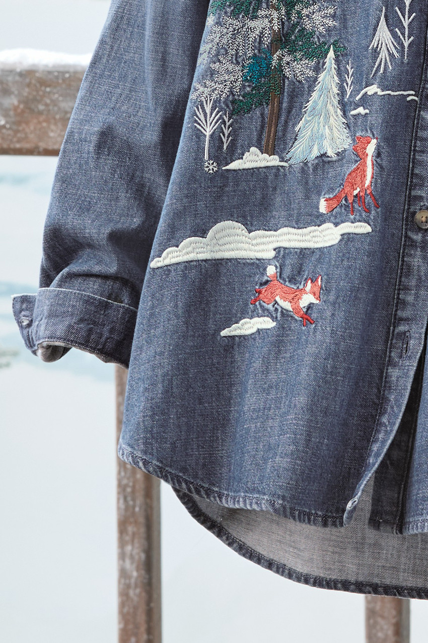 Moonlight Magic Denim Shirt