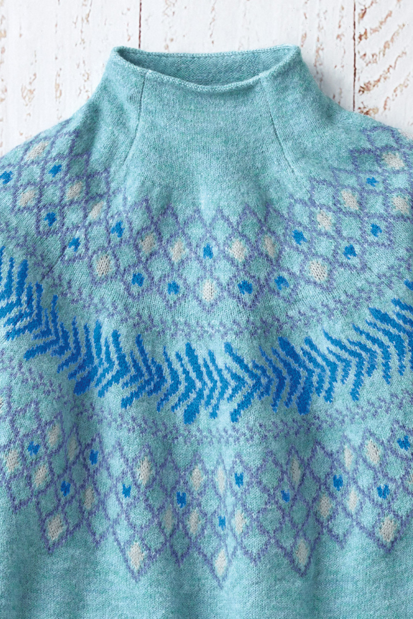 Glacial Glow Sweater