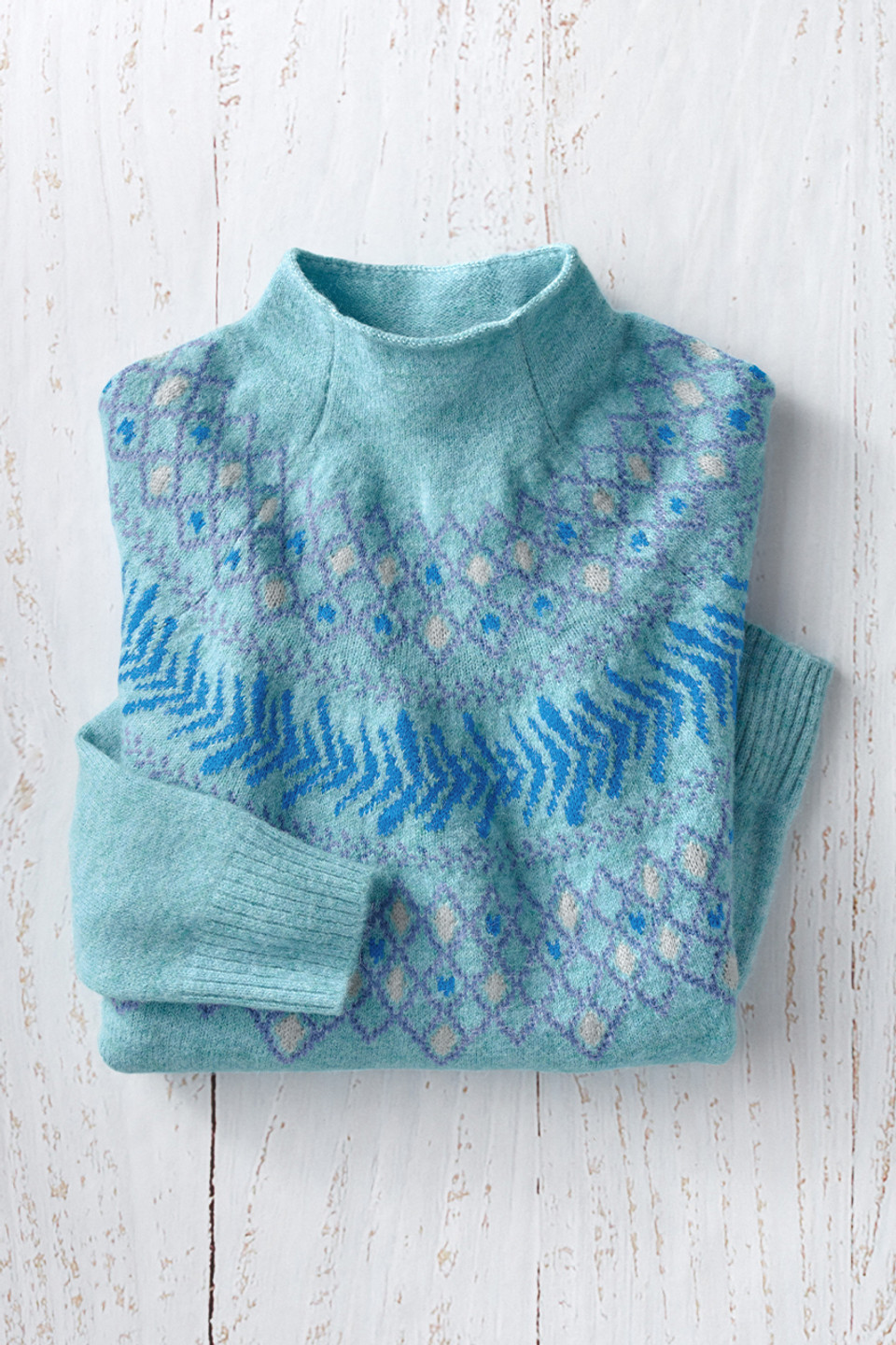 Glacial Glow Sweater