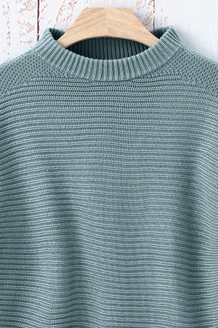 Ottoman Patch-Pocket Sweater