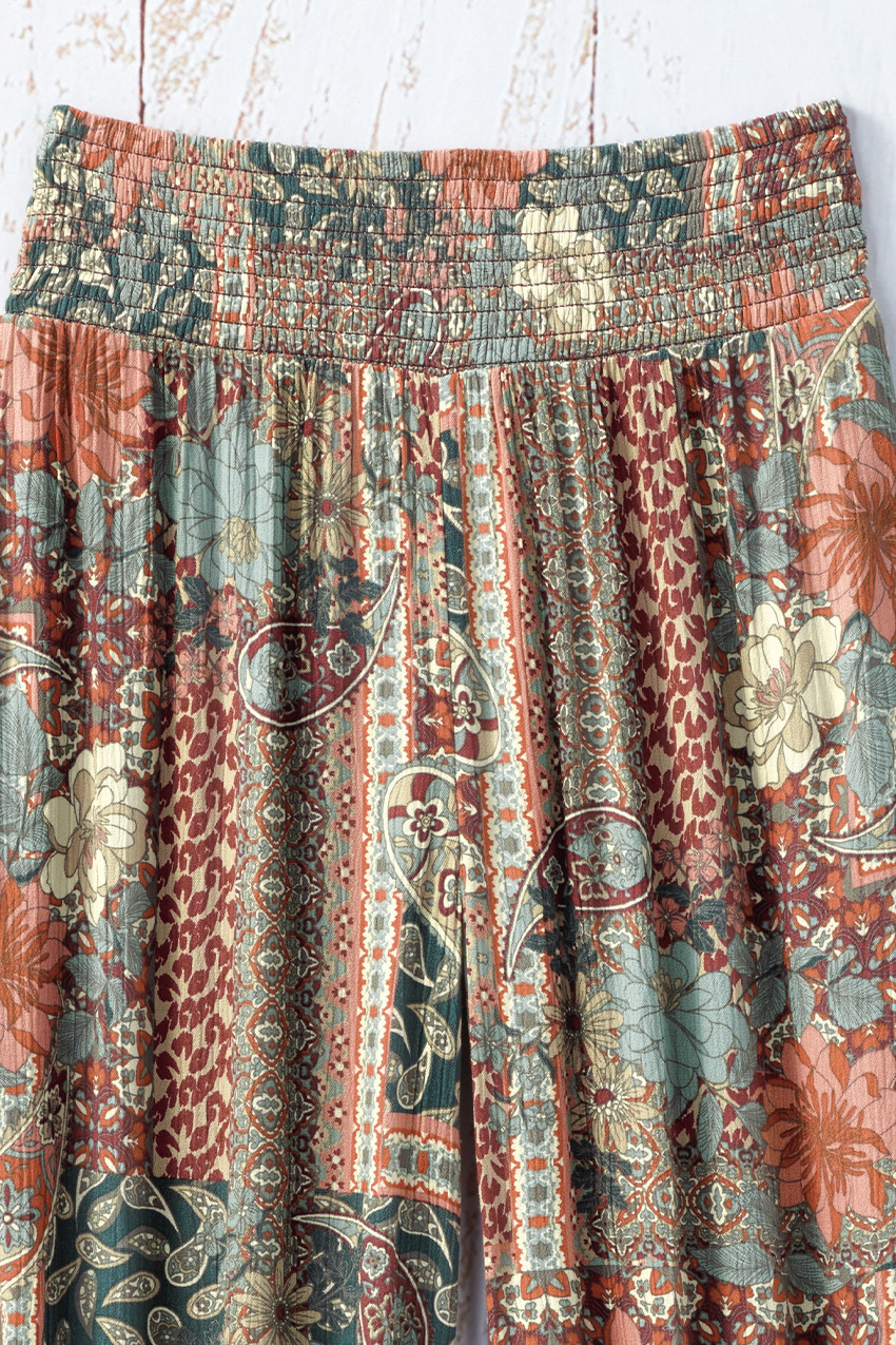 Flower Patch Palazzo Pants