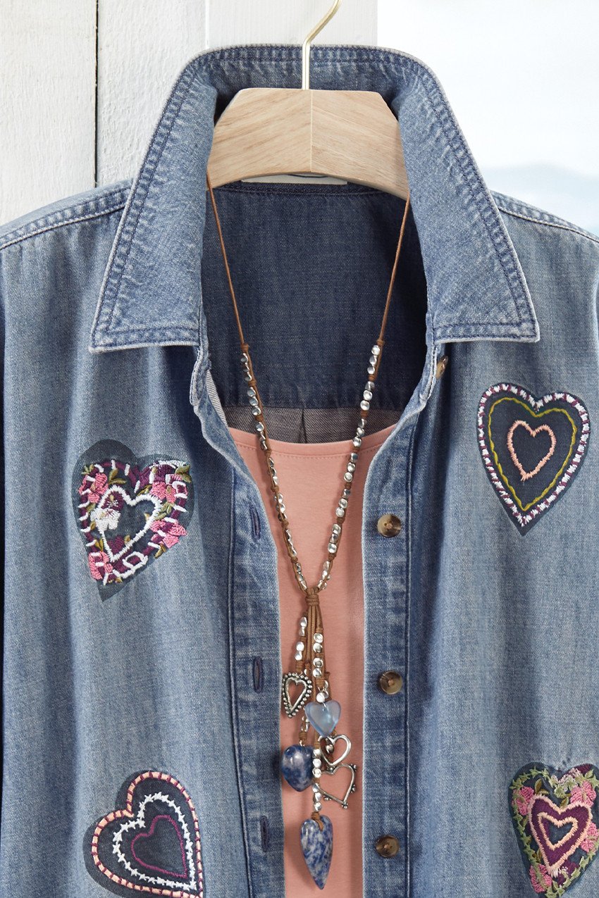 Be My Valentine Denim Shirt